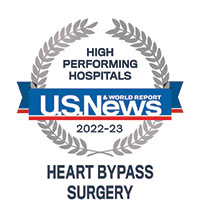 U.S. News & World Report - High Performing: heart bypass surgery