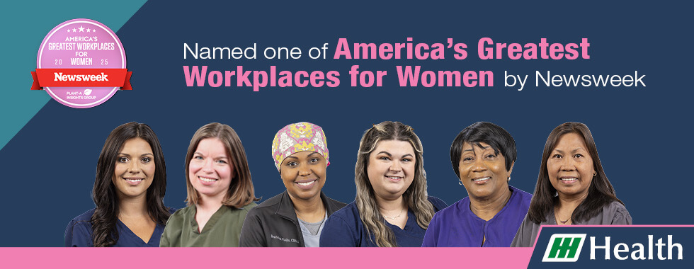 Newsweek named HH Health as one of America's Greatest Workplaces for Women