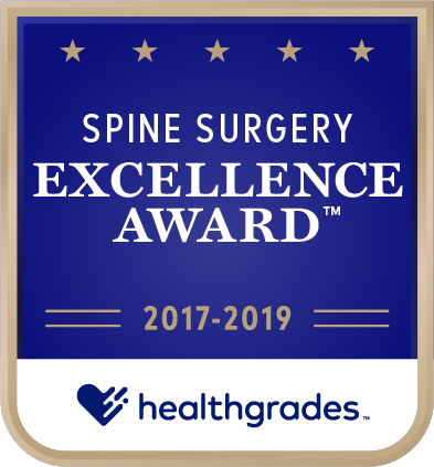 HG Spine Surgery Award Image 2017 2019
