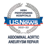 U.S. News & World Report - High Performing: abdominal aneurism repair